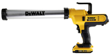 Dewalt DCE580D1 akkus tömítőanyag kinyomó pisztoly (1 x 2.0 Ah Li-ion akkuval, kofferben)