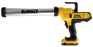 Dewalt DCE580D1 akkus tömítőanyag kinyomó pisztoly (1 x 2.0 Ah Li-ion akkuval, kofferben) termék fő termékképe