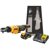 Dewalt DCF503L1G szénkefe nélküli akkumulátoros racsnis csavarkulcs, 3/8" (1 x 3.0 Ah Li-ion akkuval, PUR betéttel)