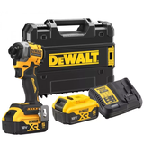 Dewalt DCF850P2T szénkefe nélküli akkus ütvecsavarozó (2 x 5.0 Ah Li-ion akkuval, TSTAK kofferben)