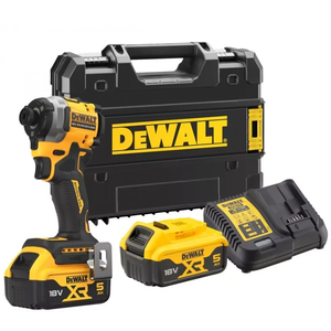 Dewalt DCF850P2T szénkefe nélküli akkus ütvecsavarozó (2 x 5.0 Ah Li-ion akkuval, TSTAK kofferben) termék fő termékképe