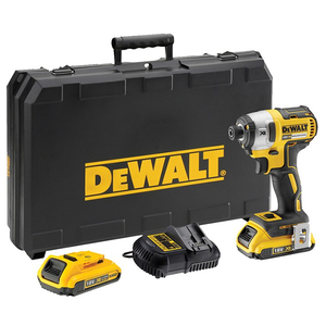 Dewalt DCF887D2 szénkefe nélküli akkus ütvecsavarozó (2 x 2.0 Ah Li-ion akkuval, kofferben) termék fő termékképe