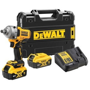 Dewalt DCF892P2T szénkefe nélküli akkus ütvecsavarozó (2 x 5.0 Ah Li-ion akkuval, TSTAK kofferben) termék fő termékképe