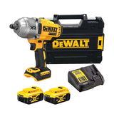 Dewalt DCF900P2T szénkefe nélküli akkus nagy nyomatékú ütvecsavarozó (2 x 5.0 Ah Li-ion akkuval, TSTAK kofferben)