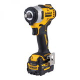 Dewalt DCF901P1G szénkefe nélküli akkumulátoros ütvecsavarozó gumiburkolattal, 1/2" (1 x 5.0 Ah Li-ion akkuval)