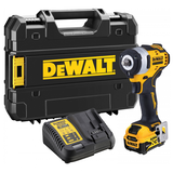 Dewalt DCF903P1 szénkefe nélküli akkumulátoros ütvecsavarozó, 3/8" (1 x 5.0 Ah Li-ion akkuval, kofferben)