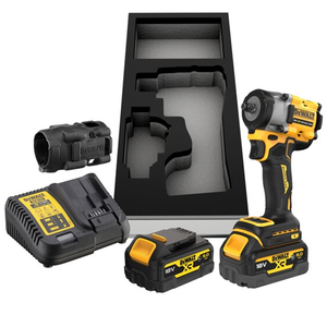 Dewalt DCF923P2G szénkefe nélküli akkus ütvecsavarozó (2 x 5.0 Ah gumírozott Li-ion akkuval, kofferben) termék fő termékképe