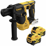 Dewalt DCH072P2 szénkefe nélküli akkumulátoros SDS-plus Compact fúrókalapács (2 x 5.0 Ah Li-ion akkuval, TSTAK kofferben)