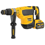 Dewalt DCH614X2 szénkefe nélküli akkus SDS-max fúró-vésőkalapács (2 x 9.0 Ah akkuval, kofferben)