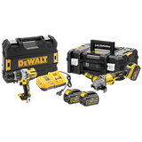 Dewalt DCK2055T2T akkus gépcsomag, 2 részes (2 x 6.0 Ah Li-ion akkuval, 2 TSTAK kofferrel)