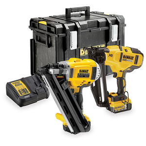 Dewalt DCK264P2 akkus gépcsomag, 2 gépes (2 x 5.0 Ah Li-ion akkuval, kofferben) termék fő termékképe