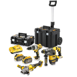 Dewalt DCK358X2T akkus gépcsomag (2 x 9.0 Ah Li-ion akkuval, 2 TSTAK kofferrel)