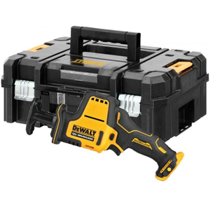 Dewalt DCS312NT szénkefe nélküli akkumulátoros kardfűrész (akku és töltő nélkül, kofferben) termék fő termékképe