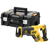 Dewalt DCS367NT szénkefe nélküli akkus kardfűrész (akku és töltő nélkül, TSTAK kofferben)