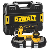 Dewalt DCS377NT akkus szalagfűrész (akku és töltő nélkül, TSTAK koffer)