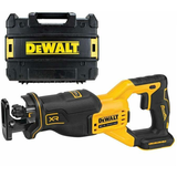 Dewalt DCS382NT szénkefe nélküli akkus kardfűrész (akku és töltő nélkül, TSTAK kofferben)