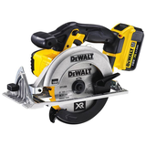 Dewalt DCS391M2 akkus körfűrész (2 x 4.0 Ah Li-ion akkuval, kofferben)