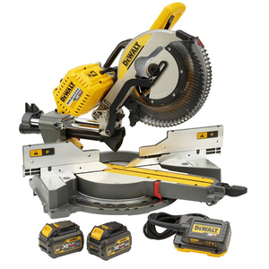 Dewalt DHS780T2A akkus gérfűrész (vezetékes/akkus) (2 x 6.0 Ah Li-ion akkuval) termék fő termékképe