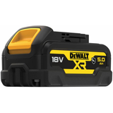 Dewalt DCB184G 18 V 5.0 Ah Li-ion gumírozott akkumulátor