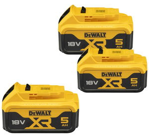 Dewalt DCB184P3 18 V 5.0 Ah Li-ion akkumulátor, 3 db/csomag termék fő termékképe