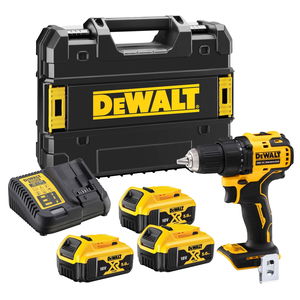 Dewalt DCD708P3T szénkefe nélküli akkus fúró-csavarozó (3 x 5.0 Ah Li-ion akkuval, TSTAK kofferben) termék fő termékképe