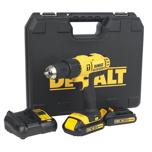 Dewalt DCD776C2 akkus ütvefúró-csavarozó (2 x 1.3 Ah Li-ion akkuval, kofferben) termék fő termékképe