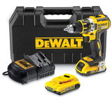 Dewalt DCD790D2 akkus fúró-csavarozó (2 x 2.0 Ah Li-ion akkuval, TSTAK kofferben)