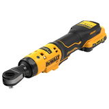 Dewalt DCF504D1 szénkefe nélküli akkumulátoros racsnis csavarkulcs, 1/4" (1 x 2.0 Ah Li-ion akkuval, szerszámtáskával)