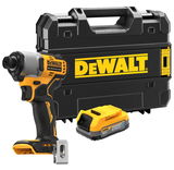 Dewalt DCF840E1T szénkefe nélküli akkus ütvecsavarozó (1 x 1.7 Ah Powerstack Li-ion akkuval, TSTAK kofferben)