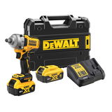 Dewalt DCF891P2T szénkefe nélküli akkus ütvecsavarozó (2 x 5.0 Ah Li-ion akkuval, TSTAK kofferben)