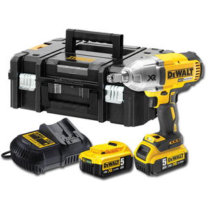 Dewalt DCF899HP2 szénkefe nélküli akkus ütvecsavarozó (2 x 5.0 Ah Li-ion akkuval, TSTAK kofferben) termék fő termékképe