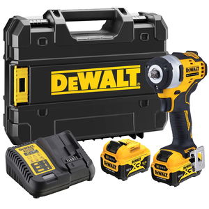 Dewalt DCF903P2 szénkefe nélküli akkumulátoros ütvecsavarozó, 3/8" (2 x 5.0 Ah Li-ion akkuval, kofferben) termék fő termékképe