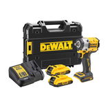 Dewalt DCF921D2T szénkefe nélküli akkus ütvecsavarozó (2 x 2.0 Ah Li-ion akkuval, TSTAK kofferben)