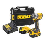 Dewalt DCF921P2T szénkefe nélküli akkus ütvecsavarozó (2 x 5.0 Ah Li-ion akkuval, TSTAK kofferben)