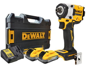 Dewalt DCF922H2T szénkefe nélküli akkus ütvecsavarozó (2 x 5.0 Ah Powerstack Li-ion akkuval, TSTAK kofferben) termék fő termékképe