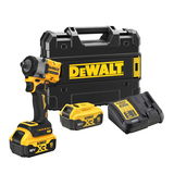 Dewalt DCF922P2T szénkefe nélküli akkus ütvecsavarozó (2 x 5.0 Ah Li-ion akkuval, TSTAK kofferben)