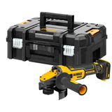 Dewalt DCG409NT szénkefe nélküli akkus sarokcsiszoló (akku és töltő nélkül, TSTAK kofferben)