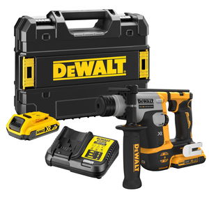 Dewalt DCH172D2 szénkefe nélküli akkus SDS-plus fúrókalapács (2 x 2.0 Ah Li-ion akkuval, TSTAK kofferben) termék fő termékképe