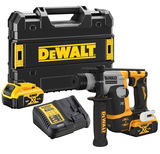 Dewalt DCH172P2 szénkefe nélküli akkus SDS-plus fúrókalapács (2 x 5.0 Ah Li-ion akkuval, TSTAK kofferben)