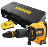 Dewalt DCH911X3 szénkefe nélküli akkus SDS-max vésőkalapács (3 x 9.0 Ah Li-ion akkuval, kofferben)