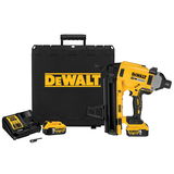 Dewalt DCN890P2 szénkefe nélküli akkus betonszegező (2 x 5.0 Ah Li-ion akkuval, kofferben)