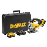 Dewalt DCS331M2 akkus dekopírfűrész (2 x 4.0 Ah Li-ion akkuval, kofferben)