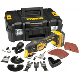 Dewalt DCS355D2 szénkefe nélküli akkus multifunkciós gép (2 x 2.0 Ah Li-ion akkuval, TSTAK kofferben) + tartozékok