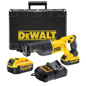 Dewalt DCS380M2 akkus kardfűrész (2 x 4.0 Ah Li-ion akkuval, kofferben) termék fő termékképe