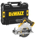 Dewalt DCS512NT szénkefe nélküli akkumulátoros körfűrész (akku és töltő nélkül, TSTAK kofferben)