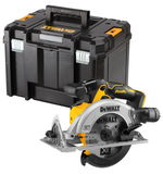 Dewalt DCS565NT szénkefe nélküli akkus körfűrész (akku és töltő nélkül, TSTAK kofferben)