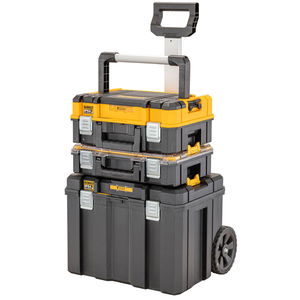 Dewalt TSTAK IP54  gurulós tárolórendszer (3 részes) termék fő termékképe