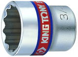 King Tony Kézi dugókulcsfej 3/8˝  9/16˝12* 333018S