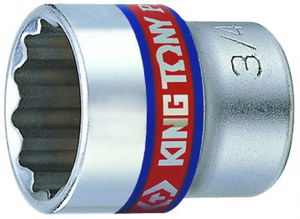 King Tony Kézi dugókulcsfej 3/8˝ 11/16˝12* 333022S termék fő termékképe