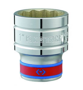 King Tony Kézi dugókulcs 1/2˝ méret 1-1/8˝ 12*  433036SR termék fő termékképe